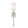2_Ava 22 1/2" High Brushed Nickel Wall Sconce more views