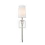 2_Ava 22 1/2" High Polished Nickel Wall Sconce more views