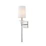 3_Ava 22 1/2" High Polished Nickel Wall Sconce more views