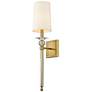 1_Ava 22 1/2" High Rubbed Brass Wall Sconce