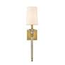 2_Ava 22 1/2" High Rubbed Brass Wall Sconce more views