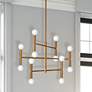 1_Ava 21" Wide 12 Light Small Vintage Bronze Chandelier
