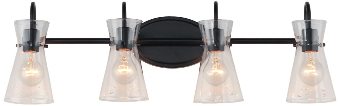 Image 3 Ava 4-Light Bath Vanity Black more views