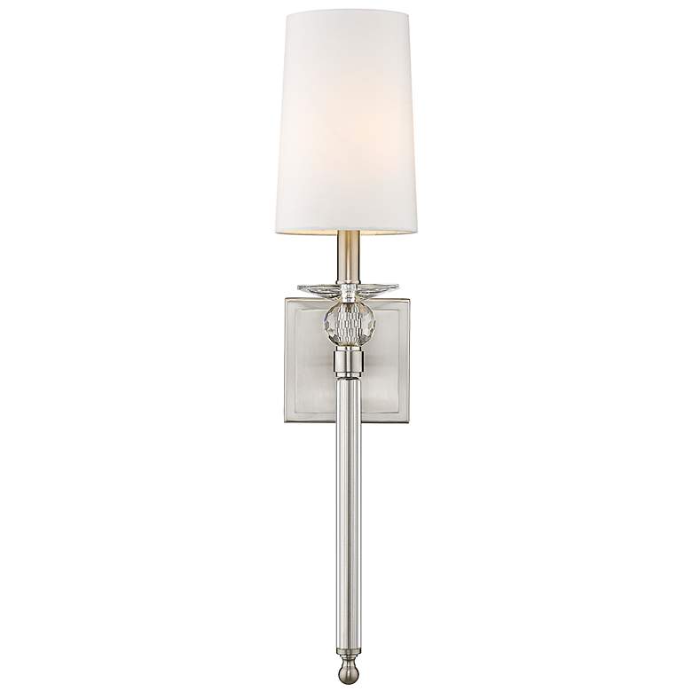 Image 3 Ava by Z-Lite Brushed Nickel 1 Light Wall Sconce more views