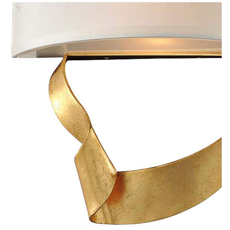Image 3 Avalon 12 inch High Roman Gold 2-Light Left Wall Sconce more views