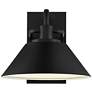 Avalon 13" Large Black LED Outdoor Wall Sconce