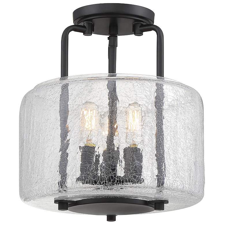 Image 1 Avalon 3-Light Ceiling Light in Black