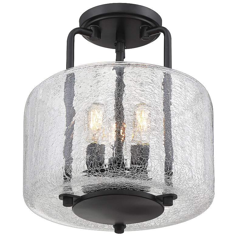 Image 3 Avalon 3-Light Ceiling Light in Black more views