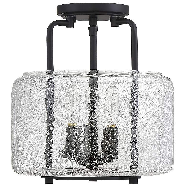 Image 6 Avalon 3-Light Ceiling Light in Black more views