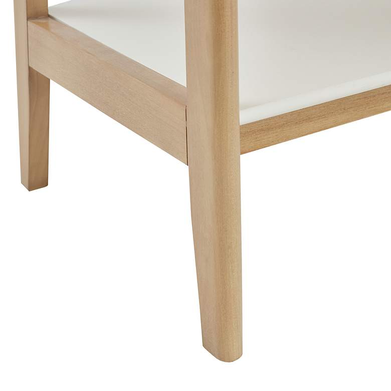 Image 4 Avalon 31" Wide Natural Wood 4-Shelf Bookcase more views