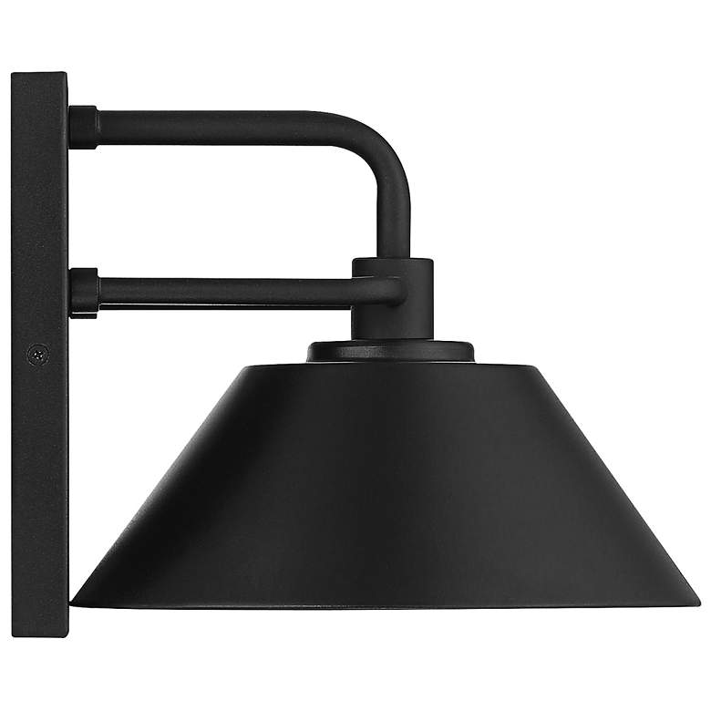 Image 5 Avalon 8" High Black LED Outdoor Wall Light more views