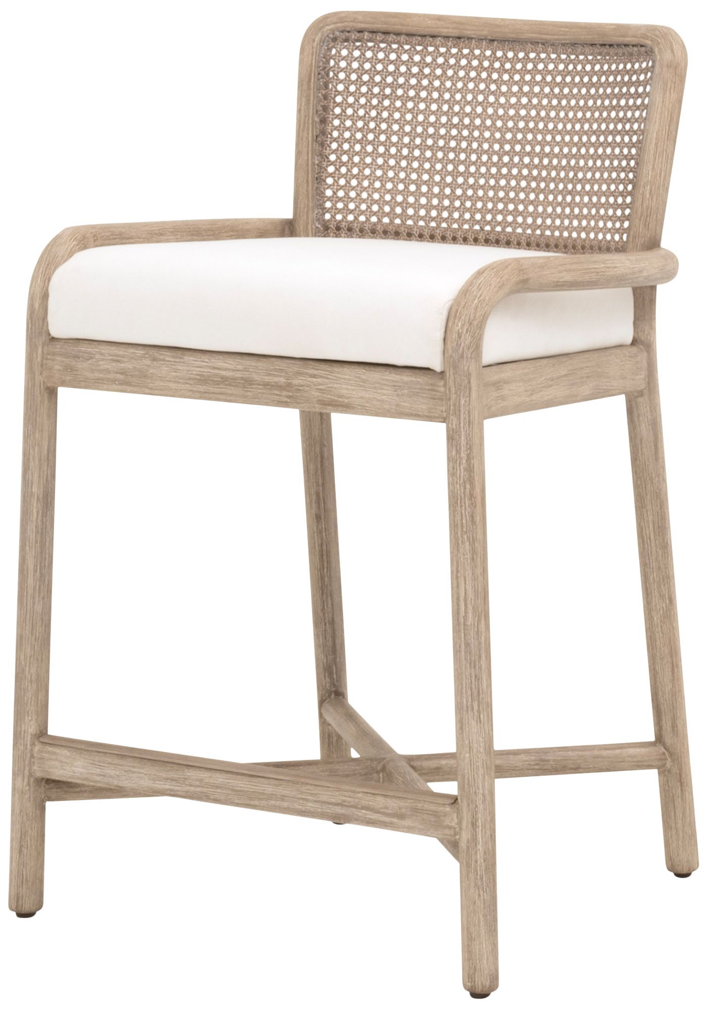 Image 2 Avalon Counter Stool, LiveSmart Peyton Pearl, Natural Gray Mahogany more views