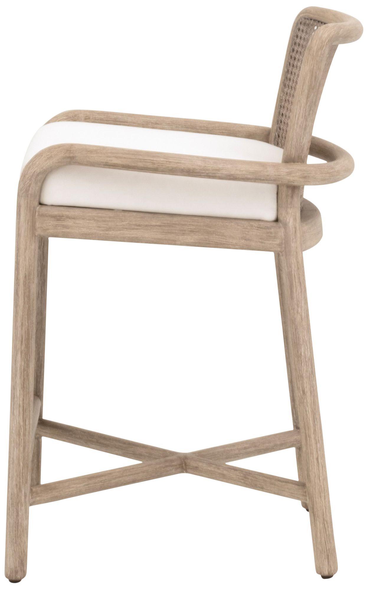 Image 3 Avalon Counter Stool, LiveSmart Peyton Pearl, Natural Gray Mahogany more views