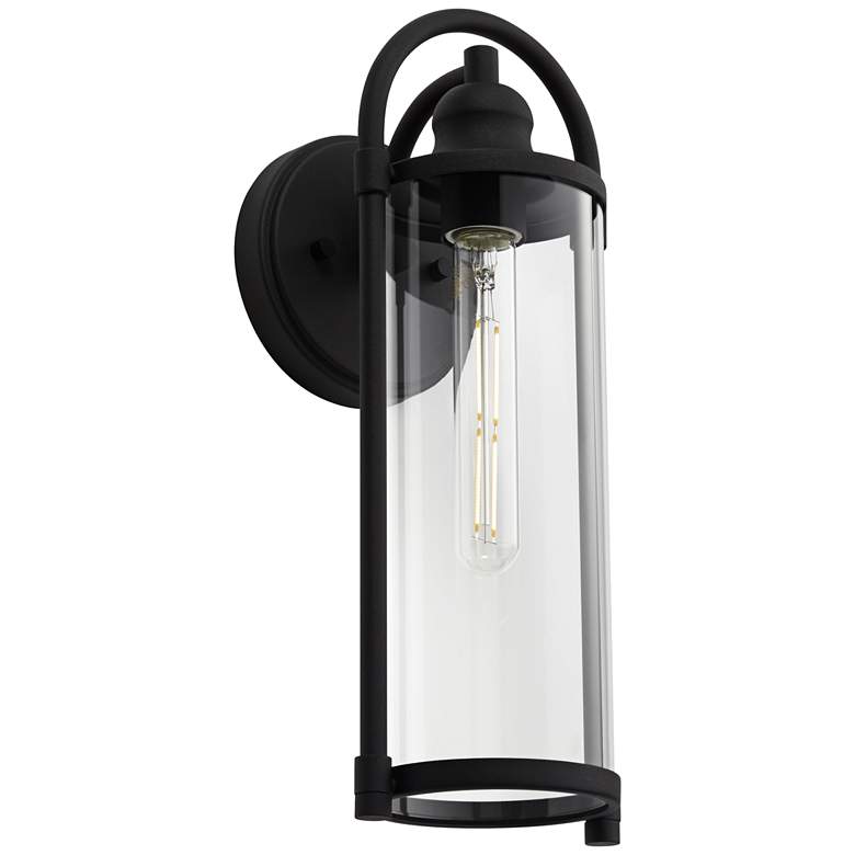 Image 5 Avani 15 1/2" High Black Outdoor Wall Light Set of 2 more views