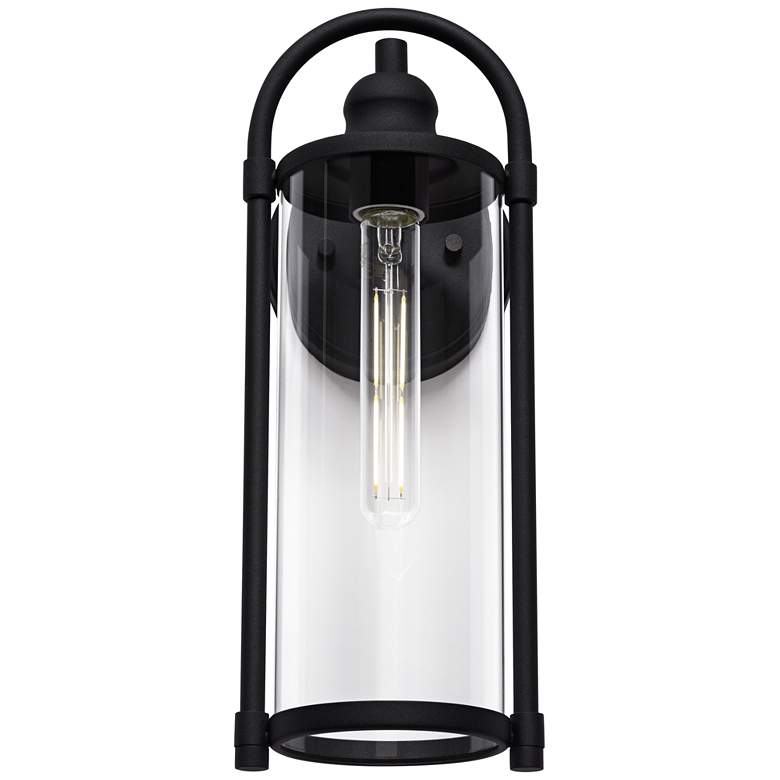 Image 4 Avani 15 1/2" High Black Outdoor Wall Light more views
