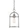 Avani 15" High Brushed Nickel Outdoor Hanging Light