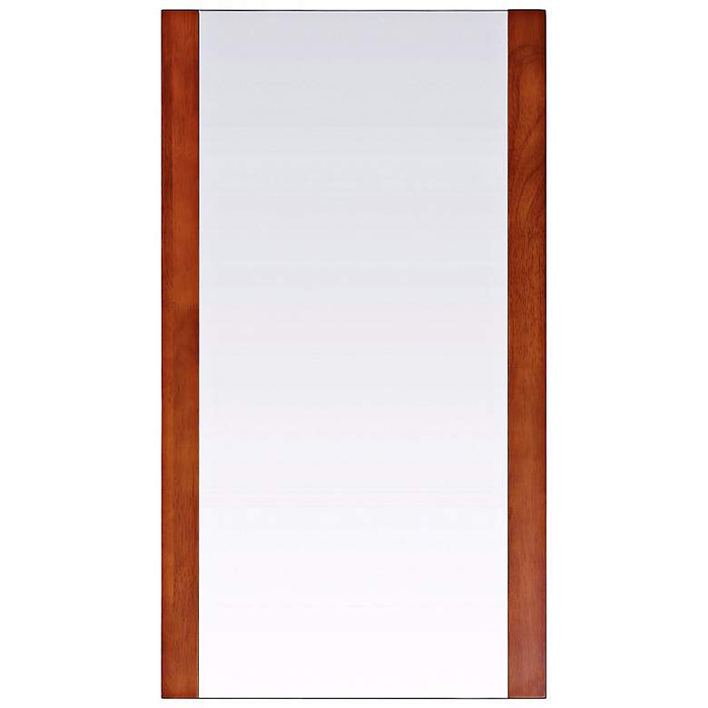Image 1 Avanity Cosmo 20" Wide Chestnut Wall Mirror