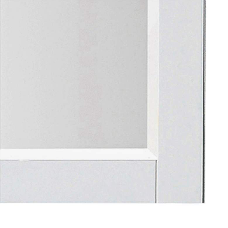 Image 3 Avanity White 24 inch x 30 inch Decorative Vanity Mirror more views