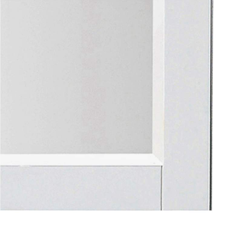 Image 3 Avanity White 24" x 30" Decorative Vanity Mirror more views