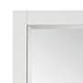Avanity White 28" x 32" Decorative Vanity Mirror