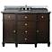 Avanity Windsor 48" Wide Black Granite Sink Vanity