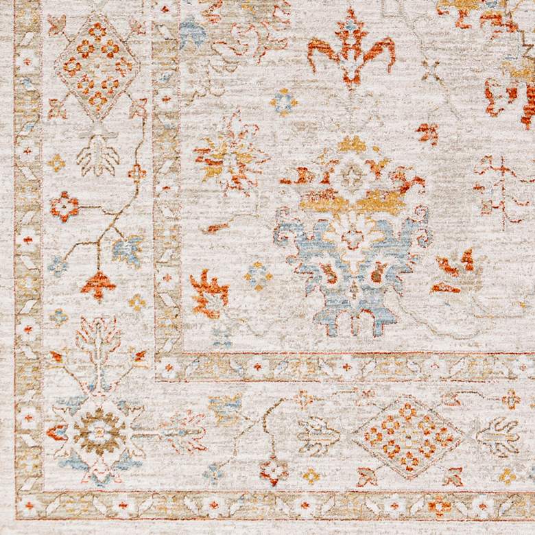Image 7 Avant Garde AVT-2311 7'10"x10'3" Orange and Beige Area Ru more views
