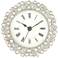 Avanton Pearl 4 1/4" Wide Table Clock