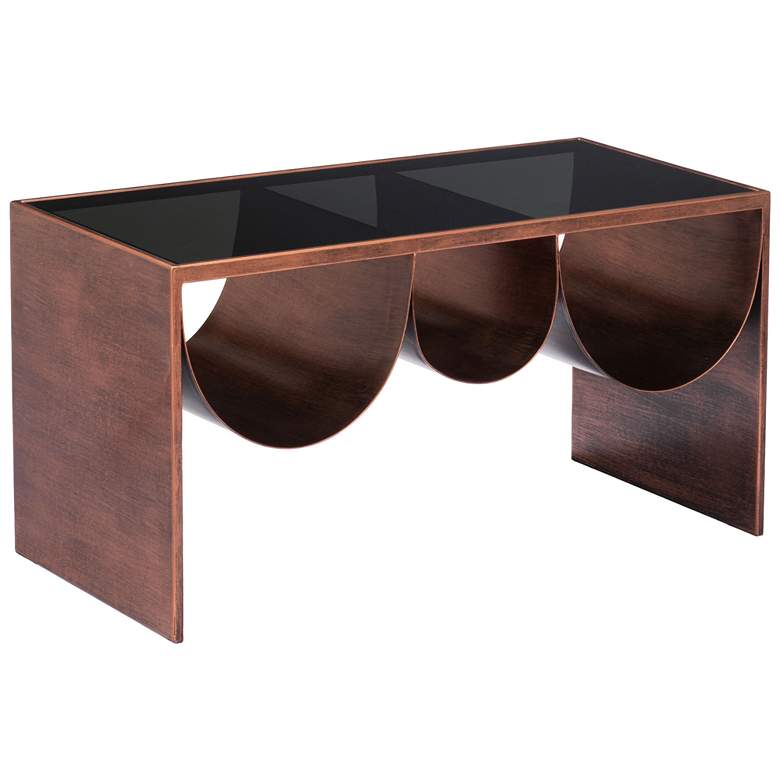 Image 1 Aveiro Coffee Table Copper &#38; Black