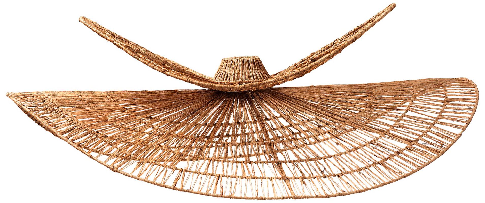 Image 3 Aveline Natural Jute Pendant Lamp Shade 32x32x5.5 (Spider) more views