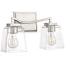 1_Avenna 14.5" Wide 2-Light Vanity in Brushed Nickel