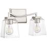 2_Avenna 14.5" Wide 2-Light Vanity in Brushed Nickel more views
