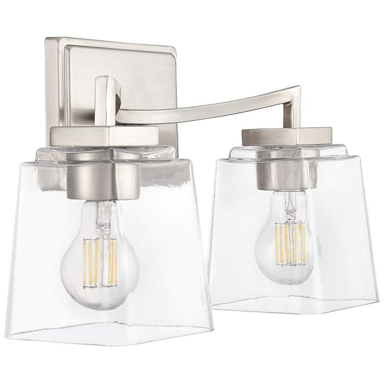 Image 4 Avenna 14.5" Wide 2-Light Vanity in Brushed Nickel more views