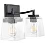4_Avenna 14.5" Wide 2-Light Vanity in Matte Black more views