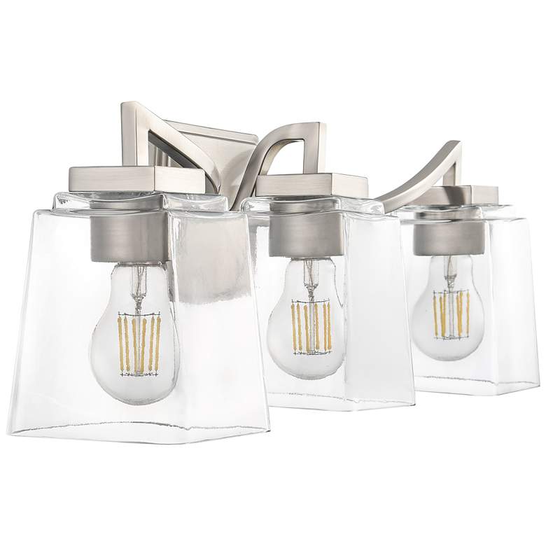 Image 4 Avenna 23.5" Wide 3-Light Vanity in Brushed Nickel more views