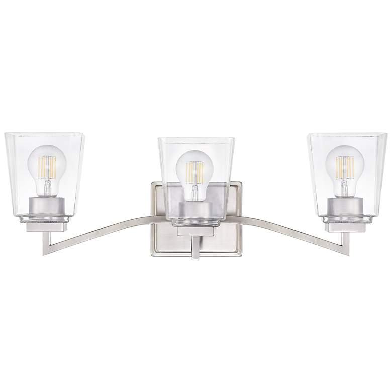 Image 5 Avenna 23.5" Wide 3-Light Vanity in Brushed Nickel more views
