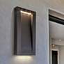 1_Avenue 16" High Architectural Bronze LED Outdoor Wall Light