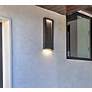 5_Avenue 16" High Architectural Bronze LED Outdoor Wall Light more views