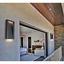 Avenue 16" High Architectural Bronze LED Outdoor Wall Light