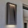 1_Avenue 22" High Architectural Bronze LED Outdoor Wall Light