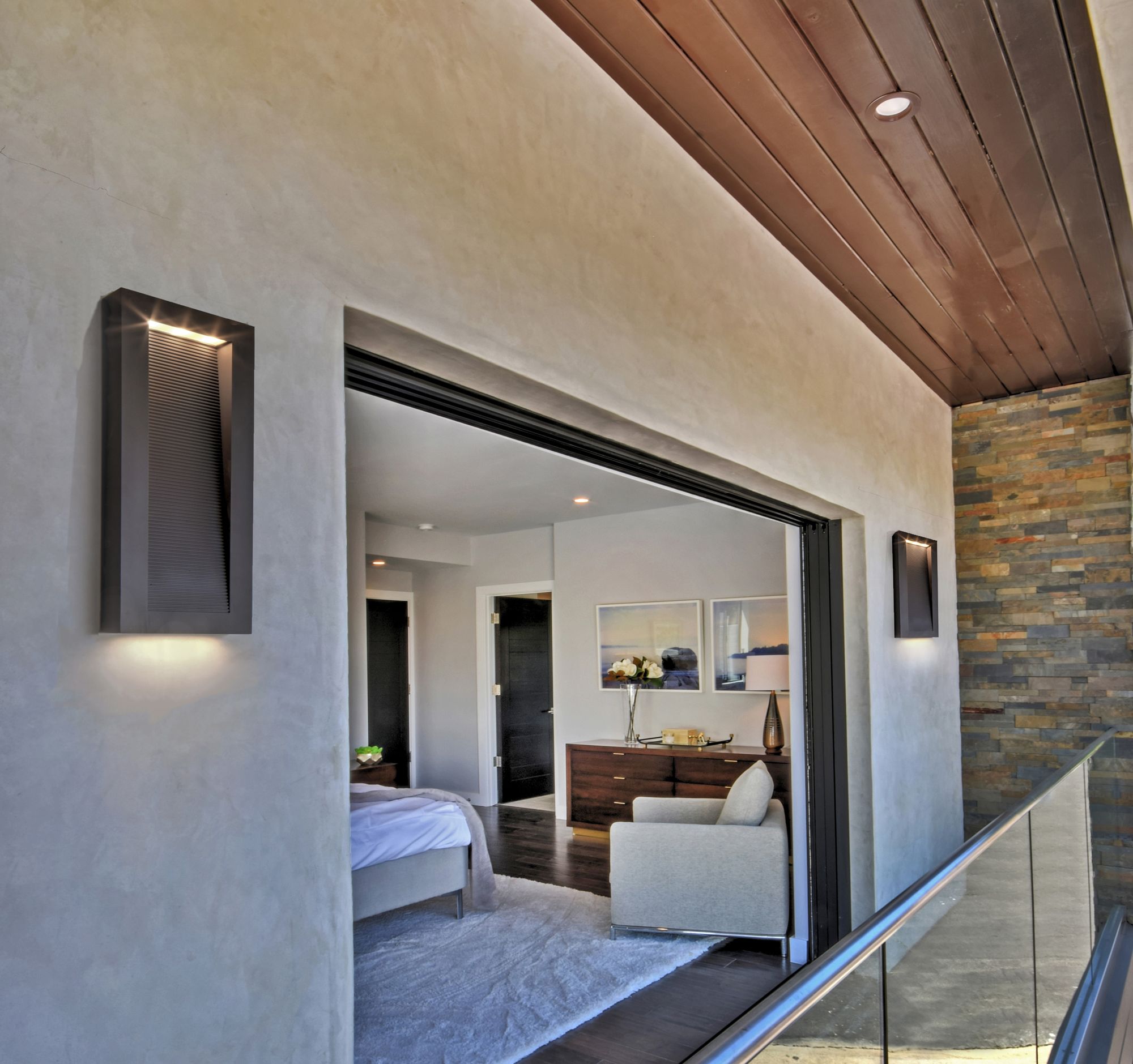 Avenue 22" High Architectural Bronze LED Outdoor Wall Light