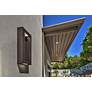 Avenue 22" High Architectural Bronze LED Outdoor Wall Light