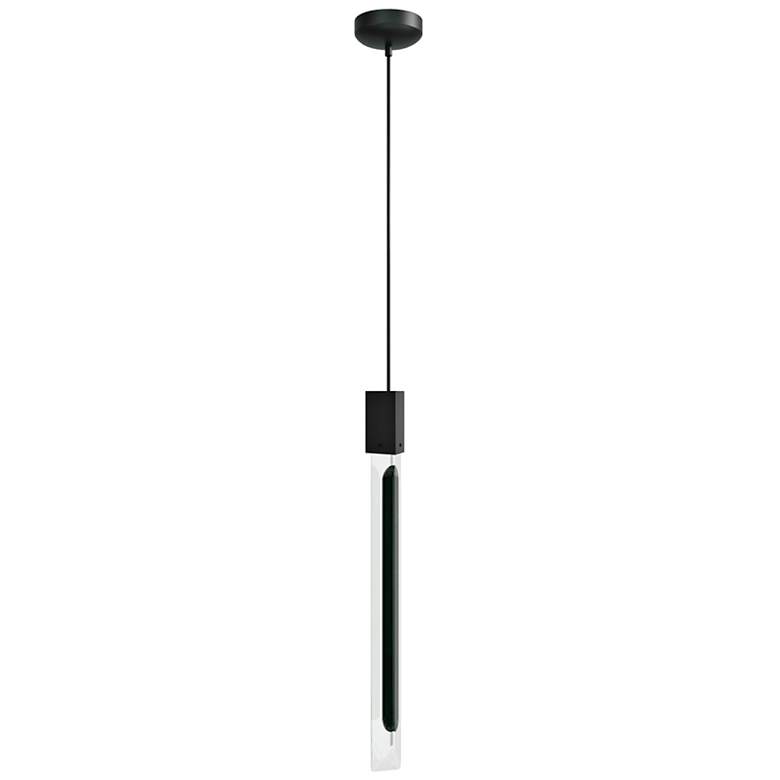 Image 1 Avenue Alpine 3" Wide Matte Black LED Mini Pendant