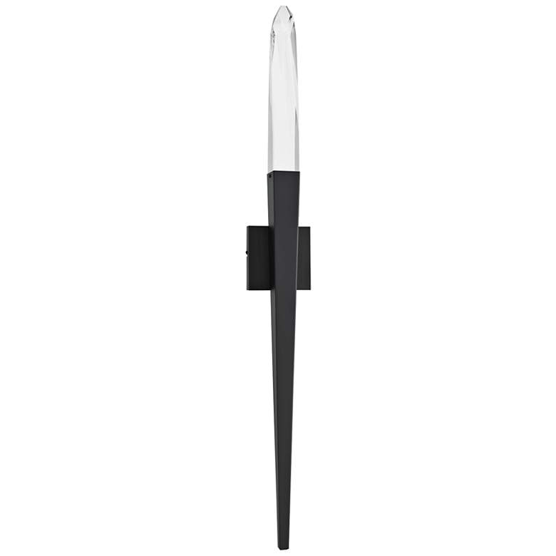 Image 1 Avenue Aspen 31 1/2" High Black LED Wall Sconce