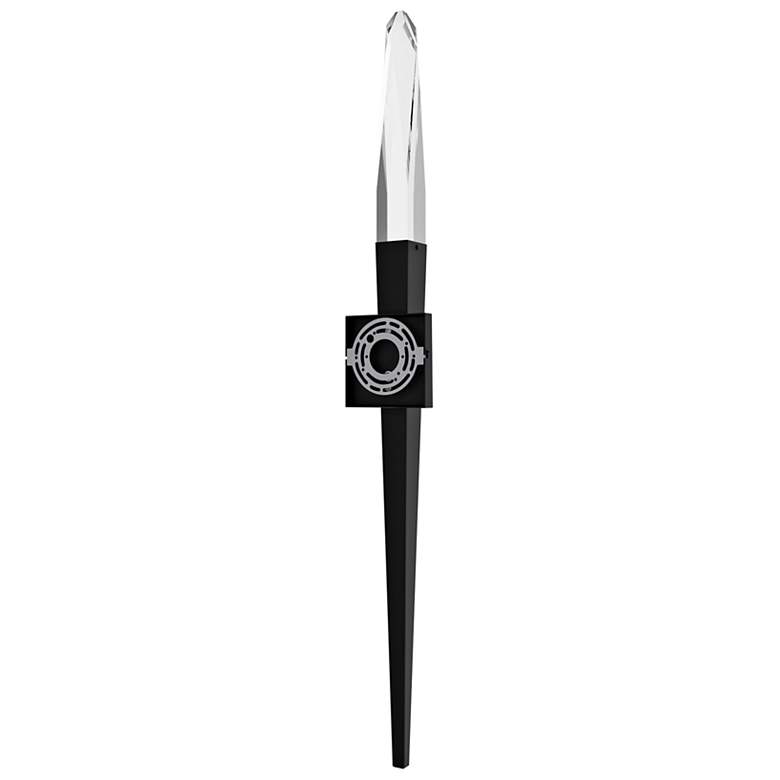 Image 3 Avenue Aspen 31 1/2" High Black LED Wall Sconce more views