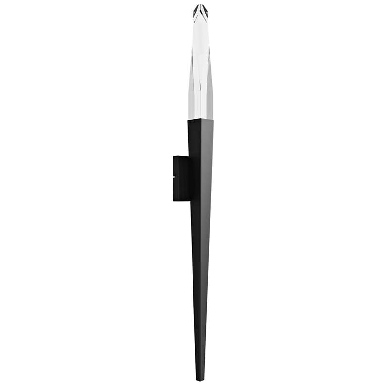 Image 4 Avenue Aspen 31 1/2" High Black LED Wall Sconce more views