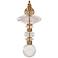Avenue Avra 20" High Aged Brass LED Wall Sconce
