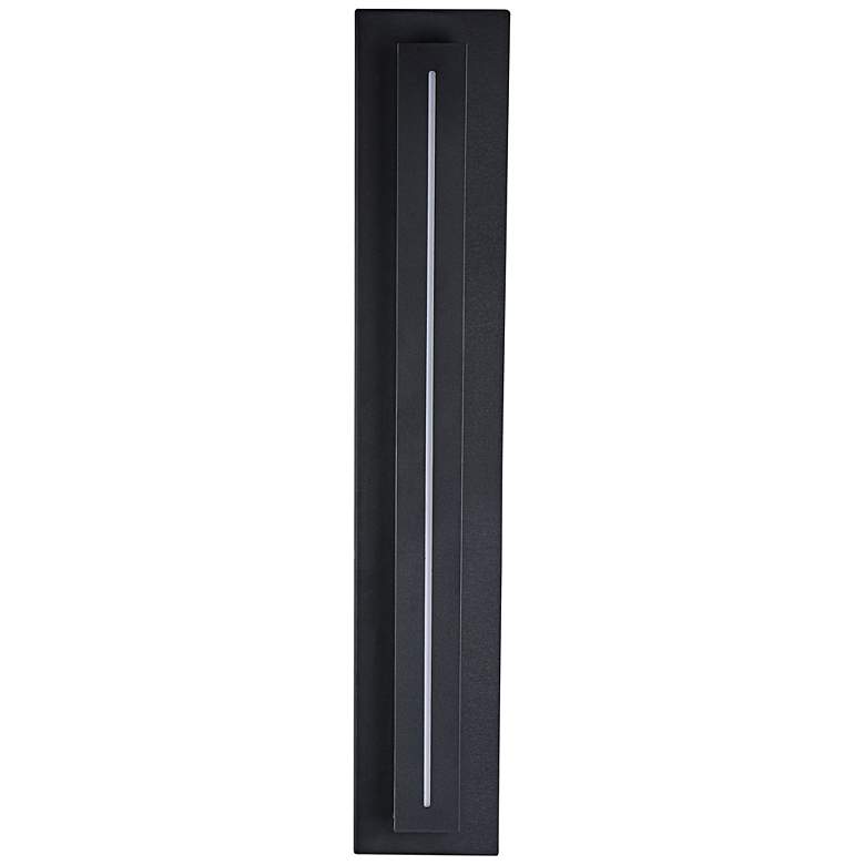 Image 3 Avenue Bel Air 28" High Black LED Outdoor Wall Light more views