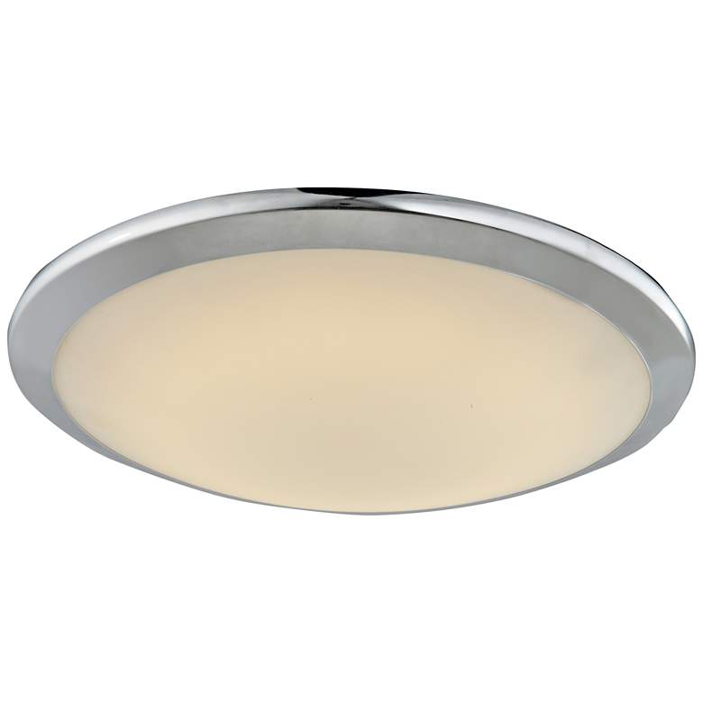 Image 1 Avenue Cermack St. 15"W Polished Chrome LED Ceiling Light