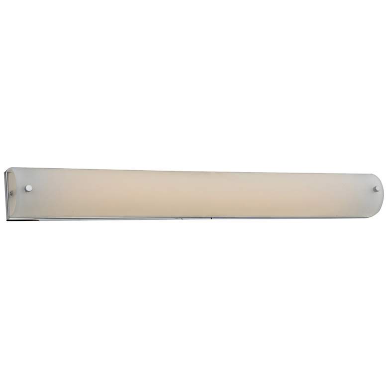 Image 1 Avenue Cermack St. 25" Wide Polished Chrome LED Bath Light