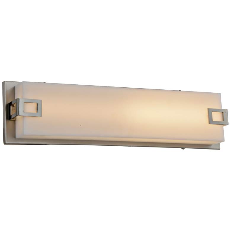 Image 1 Avenue Cermack St. 37 1/2"W Brushed Nickel LED Bath Light